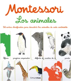 Portada Montessori. Los animales