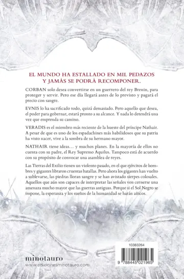 Contraportada Los fieles y los caídos nº 01/04 Maldad