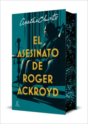 Portada El asesinato de Roger Ackroyd (Edición especial con cantos tintados)
