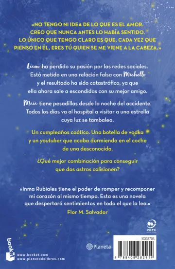 Contraportada Hasta que nos quedemos sin estrellas