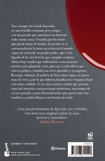 Contraportada Sueños de bronce (Serie Faye 3)