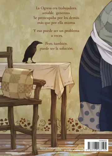 Contraportada La ogresa y el dragón