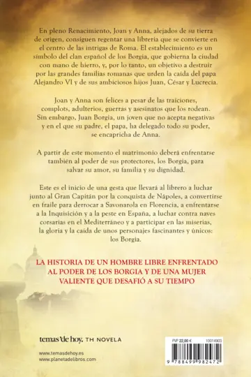 Contraportada Tiempo de cenizas