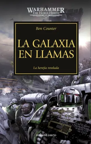 Portada Warhammer The Horus Heresy nº 03/54 La galaxia en llamas