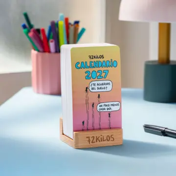 Imagen extra Calendario mesa de tarjetas 2027 - 72 kilos 7