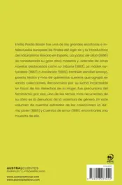 Miniatura contraportada Cuentos de Emilia Pardo Bazán