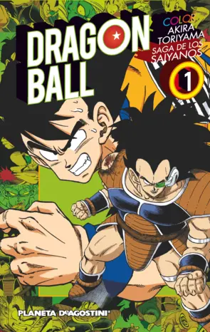 Portada Dragon Ball Color Saiyan nº 01/03