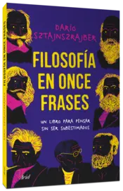 Miniatura portada 3d Filosofía en once frases