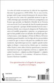 Miniatura contraportada Los años del miedo