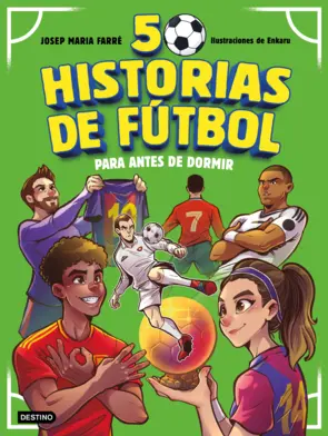 Portada 50 historias de fútbol para antes de dormir