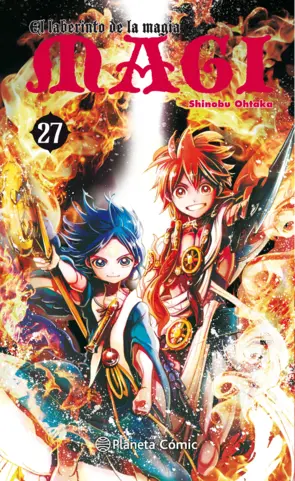 Portada Magi El laberinto de la magia nº 27/37