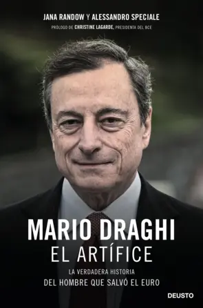 Portada Mario Draghi, el artífice