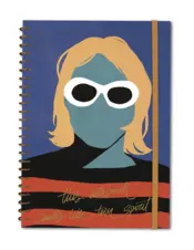 Portada Libreta A5 Coco Dávez 'Kurt Cobain'