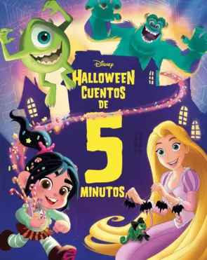 Portada Disney. Halloween. Cuentos de 5 minutos