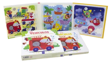 Imagen extra Lee y juega con puzles magnéticos. Los vehículos 0