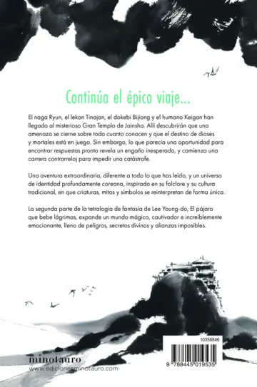 Contraportada El pájaro que bebe lágrimas nº 02/04 El sueño del lekon