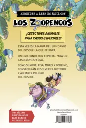 Miniatura contraportada Aprende a leer con... Los Detectives Zoopencos 4. Magia de unicornio