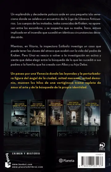 Contraportada El Ángel de la Ciudad