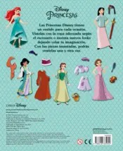 Miniatura contraportada Princesas. Viste a las princesas con imanes