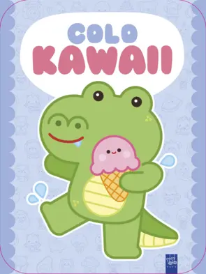 Portada Colo Kawaii. Cocodrilo