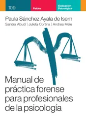 Portada Manual de práctica forense para profesionales de la psicología