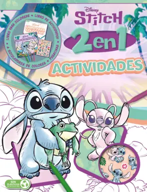 Portada Stitch. Actividades 2 en 1