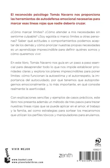 Contraportada Tus líneas rojas