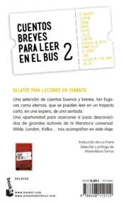 Miniatura contraportada Cuentos breves para leer en el bus 2