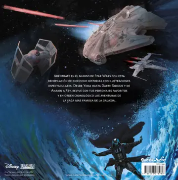 Contraportada Star Wars. Colección de aventuras