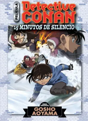 Portada Detective Conan Anime Comic nº 02 Quince minutos de silencio