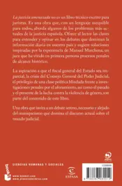 Miniatura contraportada La justicia amenazada