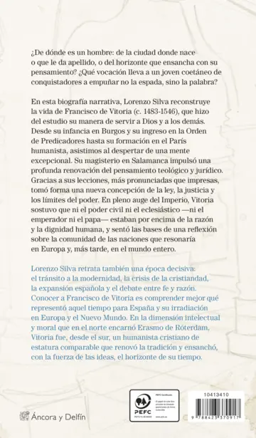Contraportada Erguido hacia las estrellas