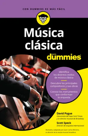 Portada Música clásica para Dummies