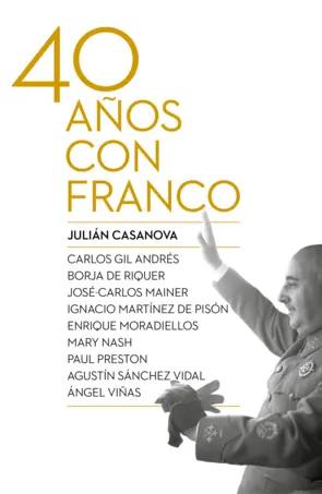 Portada Cuarenta años con Franco