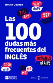 Portada Las 100 dudas más frecuentes del inglés