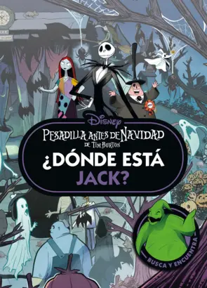 Portada Pesadilla antes de Navidad. ¿Dónde está Jack?