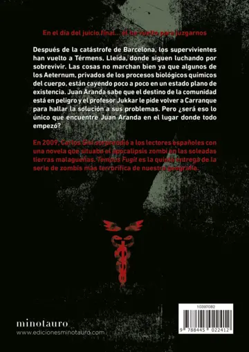 Contraportada Los caminantes nº 05/06. Tempus Fugit