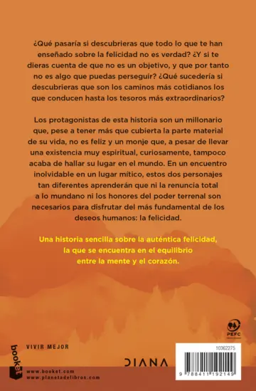 Contraportada El monje y el millonario