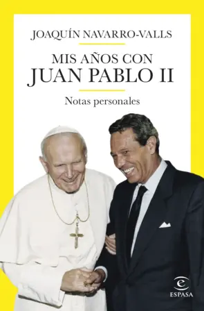 Portada Mis años con Juan Pablo II