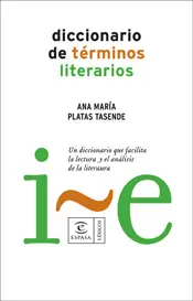 Portada Diccionario de términos literarios
