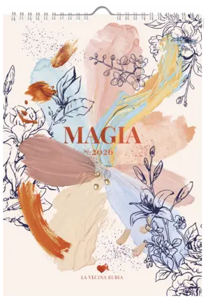 Portada Calendario de pared 2026 La Vecina Rubia