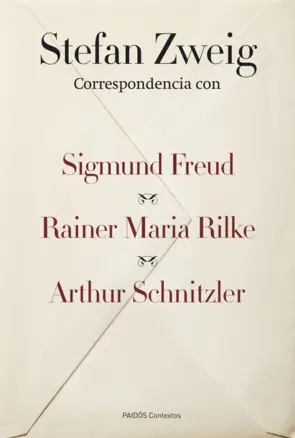 Portada Correspondencia con Sigmund Freud, Rainer Maria Rilke y Arthur Schnitzler