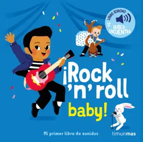 Portada ¡Rock 'n' roll baby! Mi primer libro de sonidos