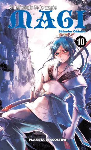Portada Magi El laberinto de la magia nº 10/37
