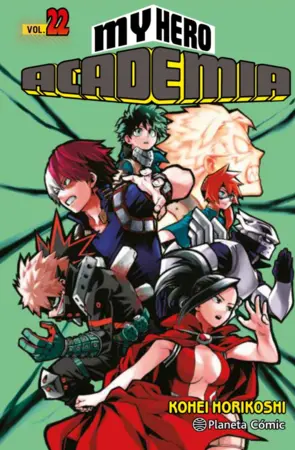 Portada My Hero Academia nº 22