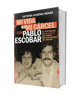 Portada Mi vida y mi carcel con Pablo Escobar