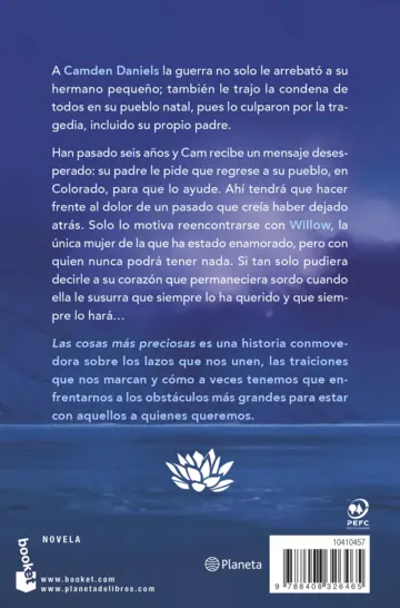 Contraportada Las cosas más preciosas
