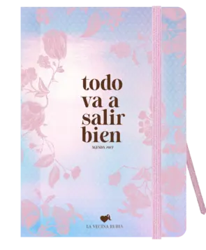 Portada Agenda anual bolsillo 2027 La Vecina Rubia