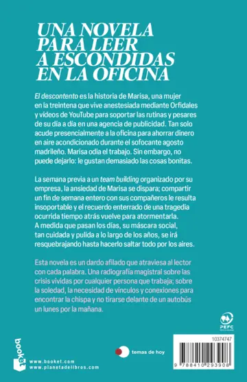 Contraportada El descontento