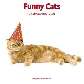 Portada Calendario Funny cats 2021